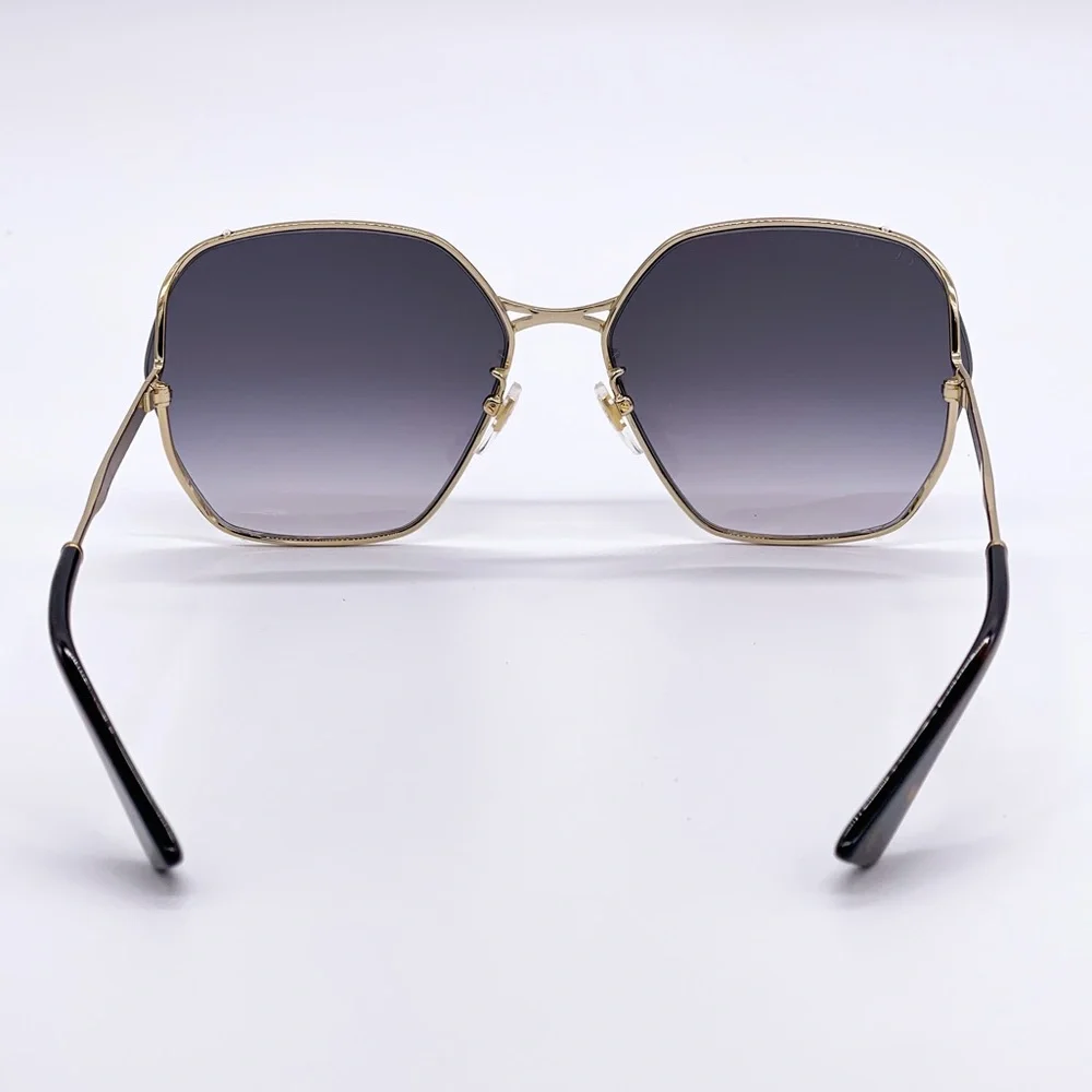 NEW GUCCI GG0818SA 001 WOMEN’S SUNGLASSES GUCCI GG0818SA GREY EYEWEAR GUCCI - Picture 9 of 13
